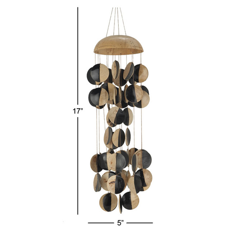 Bay Isle Home Coconut Shell Wind Chime & Reviews Wayfair